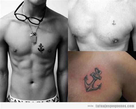 tatuajes chicos en el pecho hombre|+40 Tatuajes pequeños para hombres